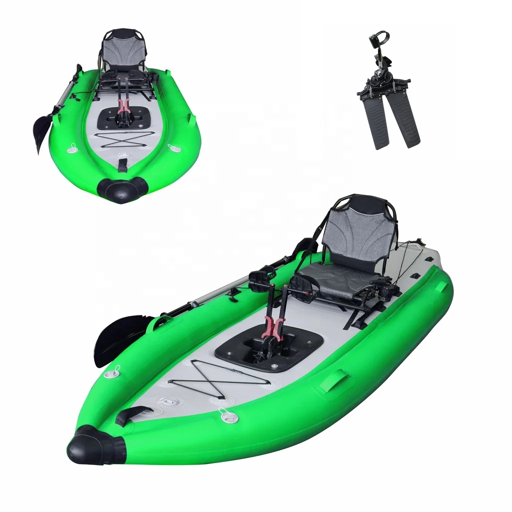 Vicking Hot Sale Inflatable Pedal Kayak Professional Board Drive System Sport Boat Fishing Pedal Kayak Canoe/Kayak