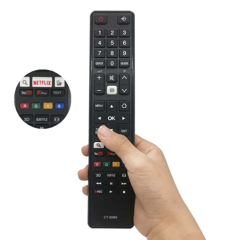 Новый пульт дистанционного управления CT-8069 для Toshiba Smart TV 32D3653DB 55U6663DB 49U6663DB 32W3753DB 49U6763DB 32D3753DB