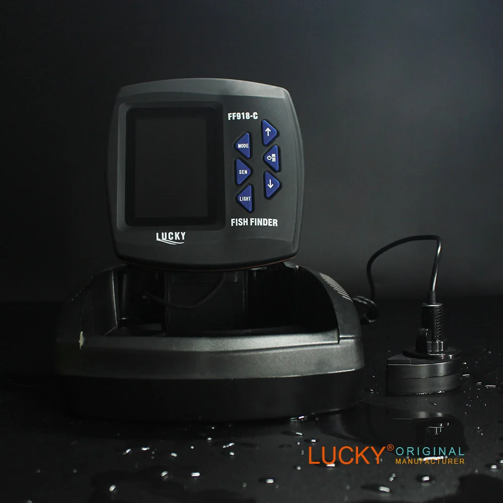 LUCKY FF918C-WL 300M Operating Range Long Distance Bait Boat Fish Finder Without
