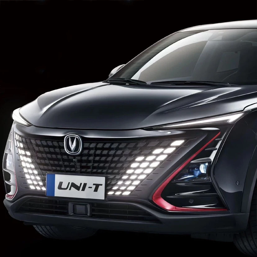 Светодиодные лампы для стайлинга автомобилей Аксессуары changan uni-t 2021 2022 2023 2024 блок передний гриль стример аксессуары авто модификация