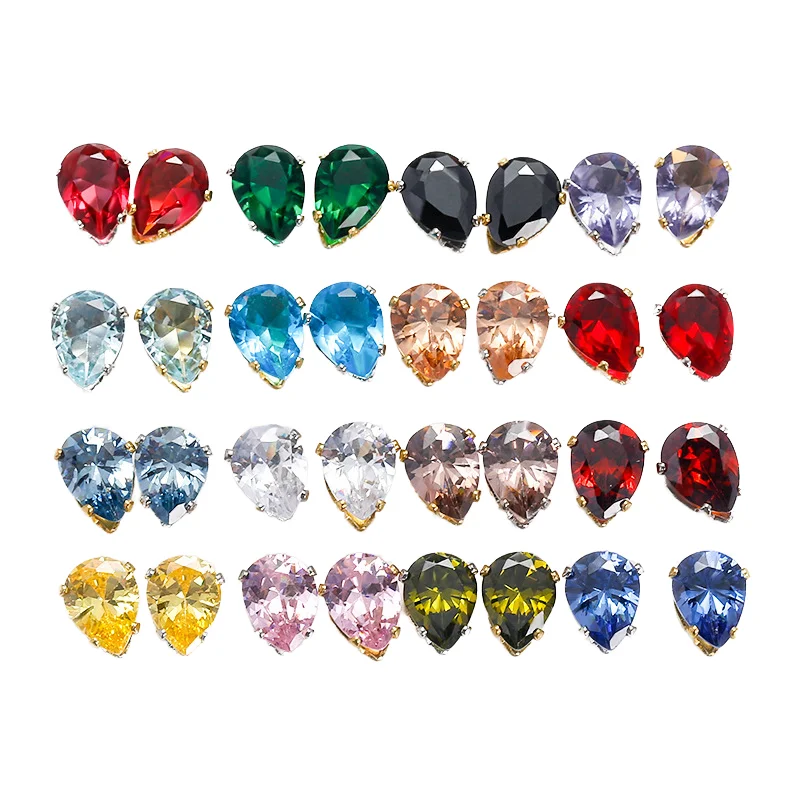 Clothing Accessories with Sew-On Rhinestone