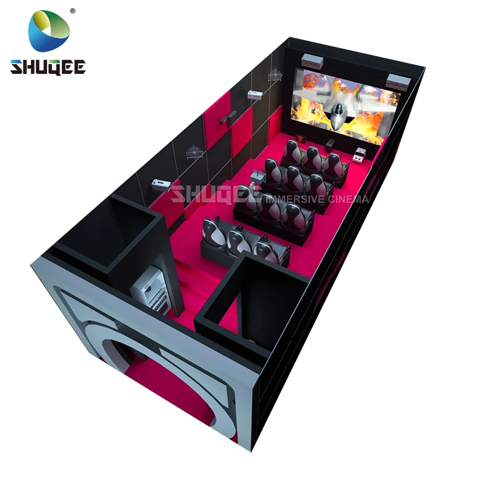 Simulator Control 4D 5D 7D 9D 12D Cinema Motion Chair Ride Simulator Amusement