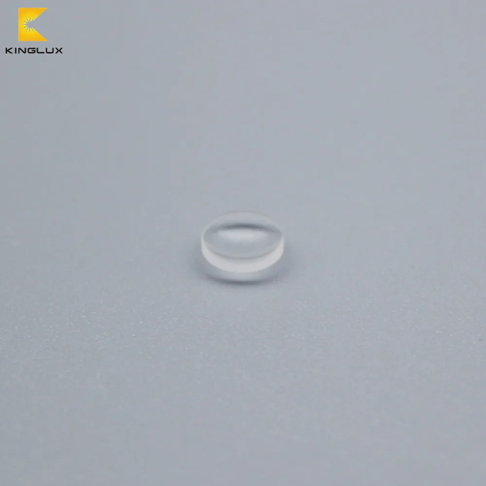 glass fused silica quartz glass UV led plano convex lens 6mm