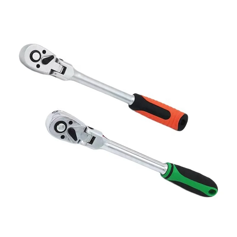 72-Tooth Quick Release Flex Head Ratchet Wrench 180 Degree Rotation Ratchet Spanner