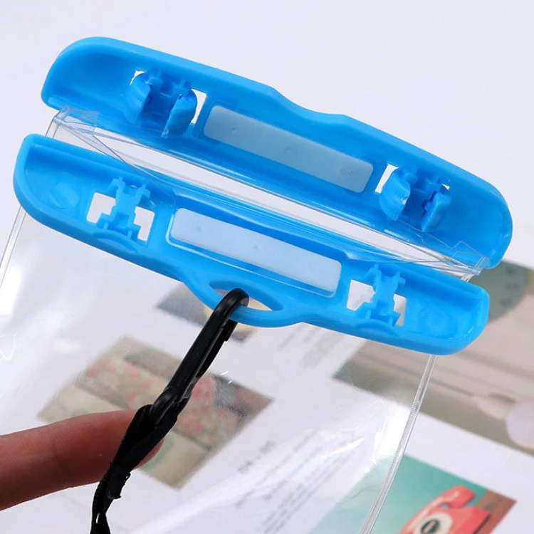 PVC Waterproof Phone Case Cover for Cell Phone Touchscreen Mobile Water Proof Pouch Bag With Strap for iPhones