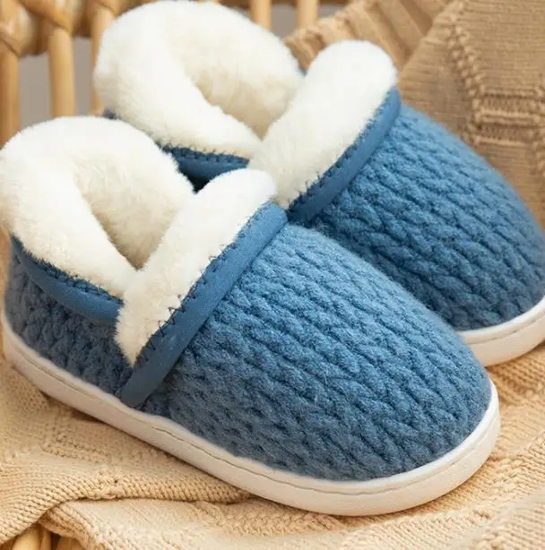 Детская домашняя Вязаная хлопковая обувь