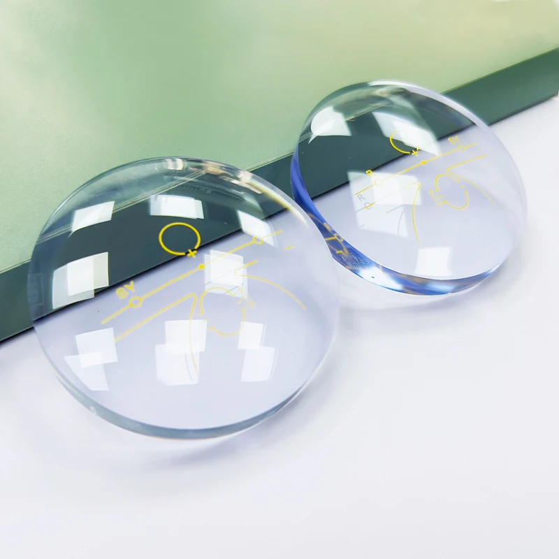 optical ophthalmic lenses semi-finished progressive blue cut hmc 1.56 multifocal photochromic