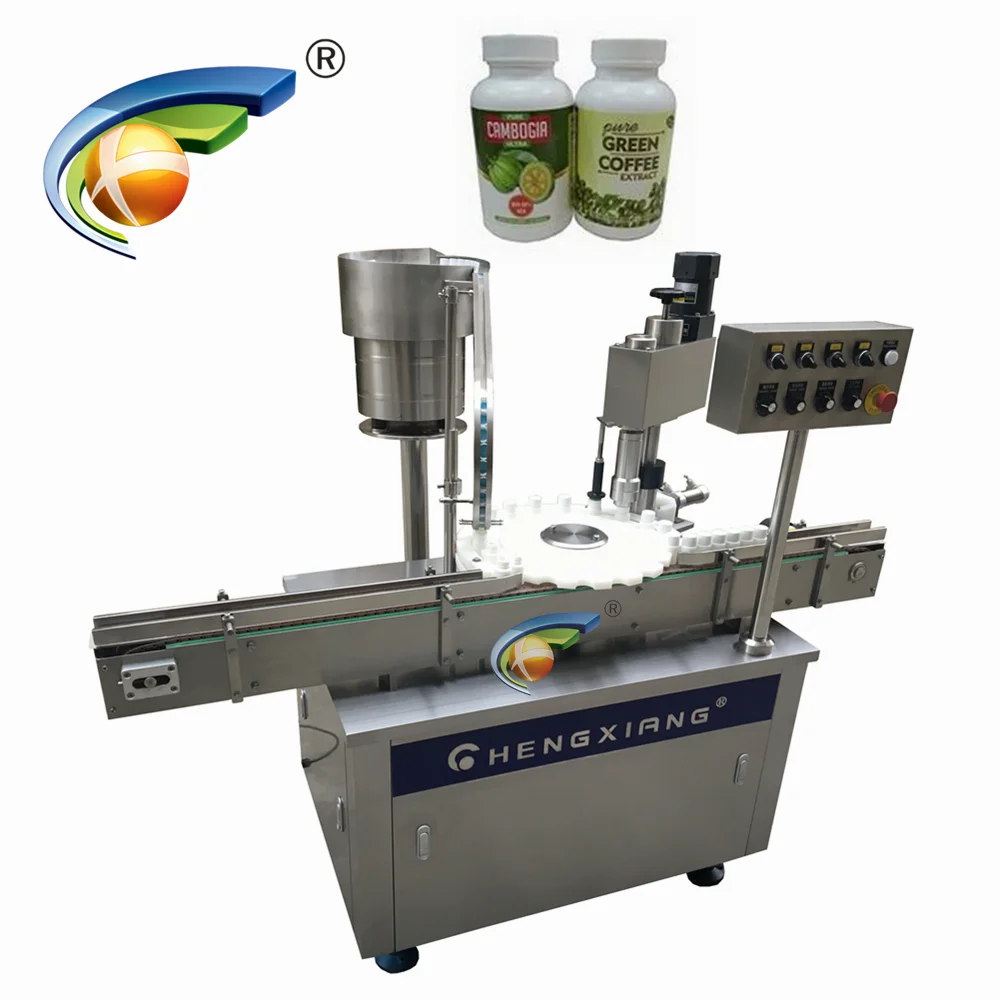 
automatic plastic bottle and glass jar capping machine screw capping machine bottle capper for jar 