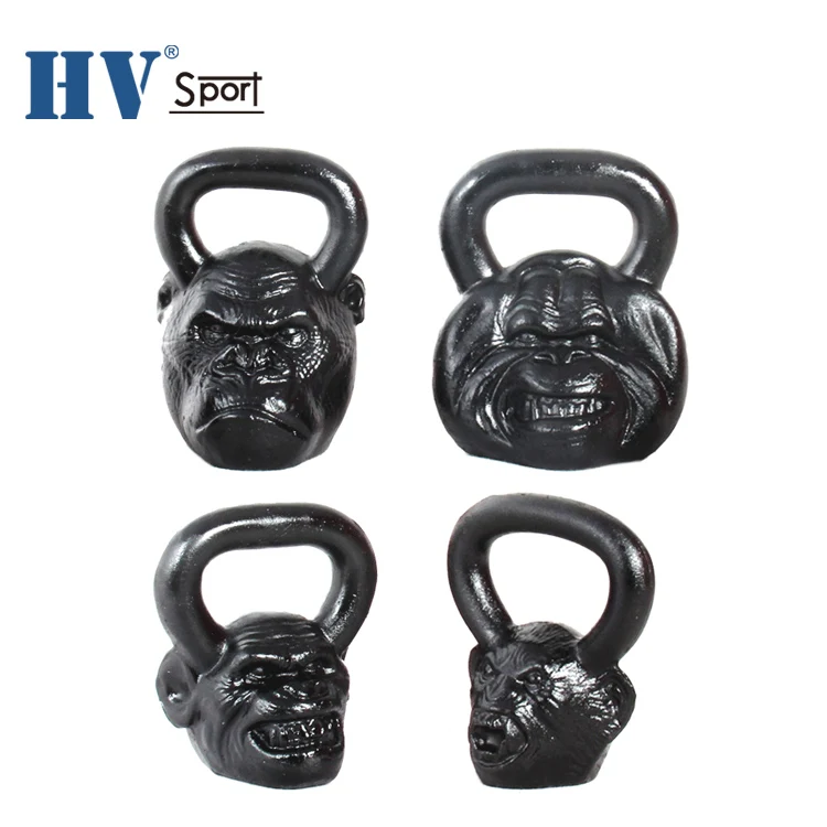 Обезьяна голова kettlebell чугун Монстр