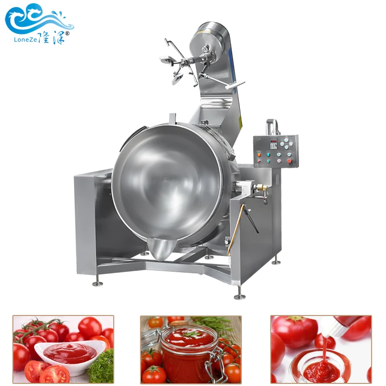 Commercial automatic mixing kettle approved by CE