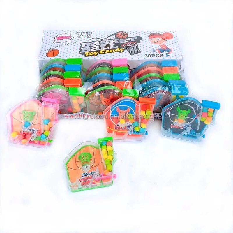 Halal Kids Candy Toys Playing Basketball Toy Candy