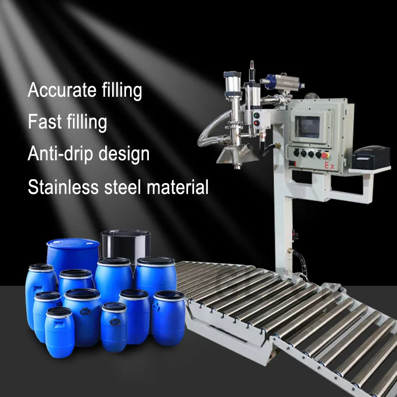 Interchangeable Gun Filling Machine for Filling 220L Paste Slurry/Non-Cured Rubber