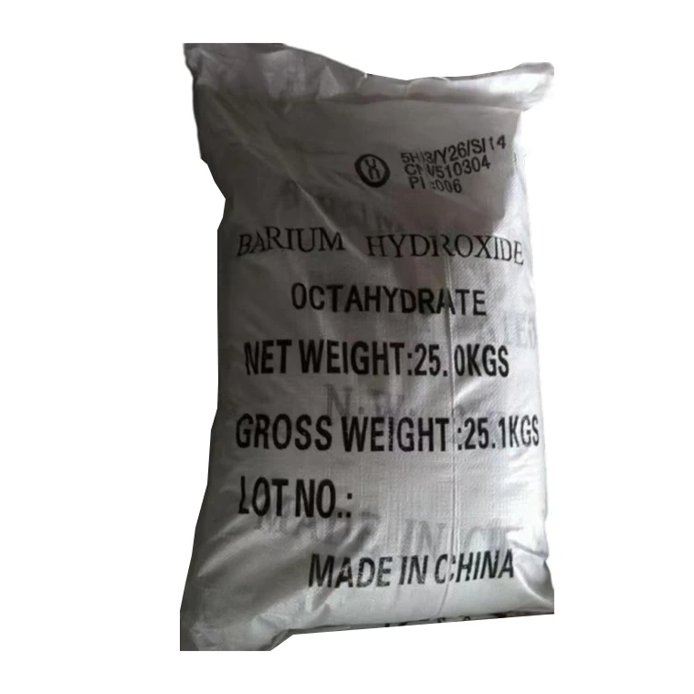 Chemicals Supplier Factory Price White Granular Crystal High Purity 99% Barium Hydroxide Monohydrate