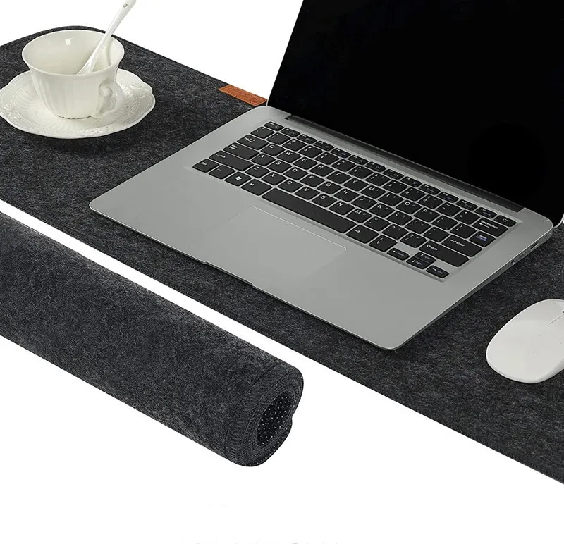 5MM thick Table Keyboard Big Mouse Pad Wool Felt Laptop Cushion Desk Maose Pad Gamer Mat