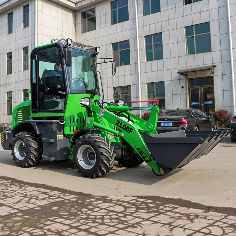 YiShan Manufacture Engineering & Construction Machinery Wheel Loaders Front Loader Mini Payloader 906 600kg Wheel Loader with CE