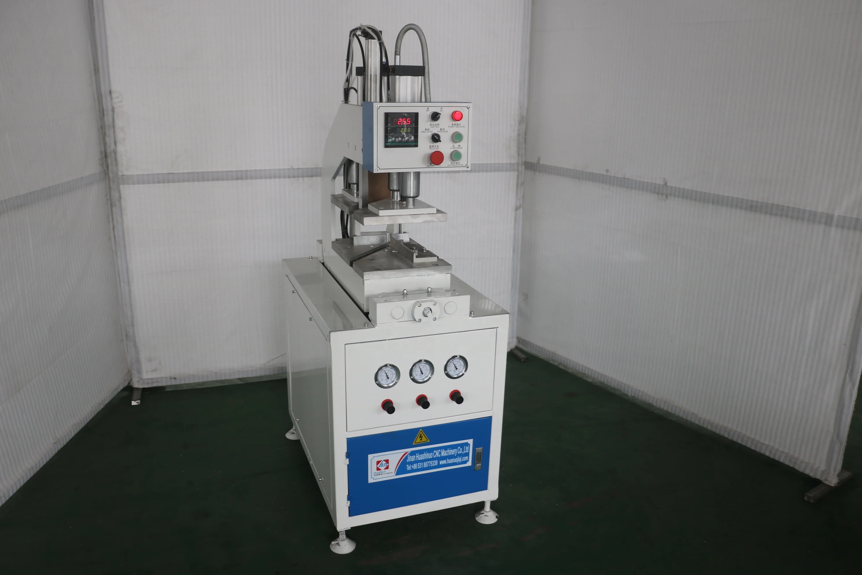 
Plastic UPVC Windows and doors corner connection making Machine Single head Welder machinery 