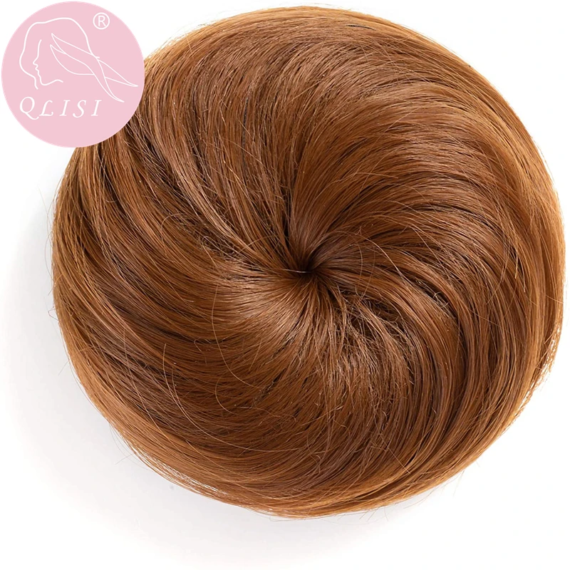 
Soft feeling Bun Hair Piece Synthetic Hair Extensions Wig Hair piece 