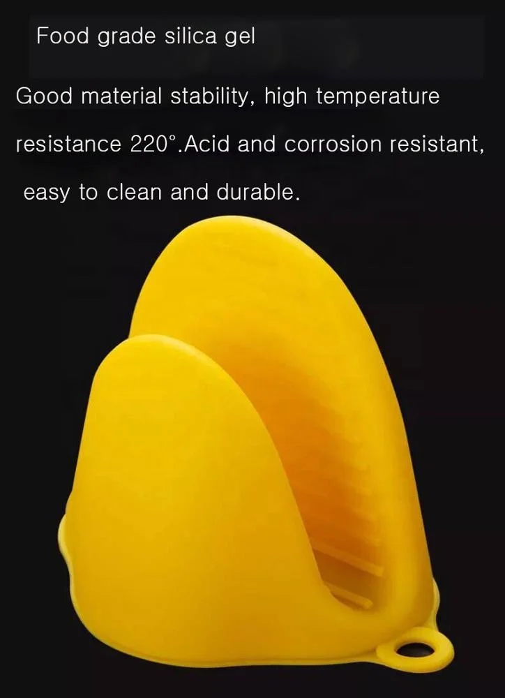 High Temperature Insulated Heat Resistant Silicone Clip Gloves For Baking Oven Microwave