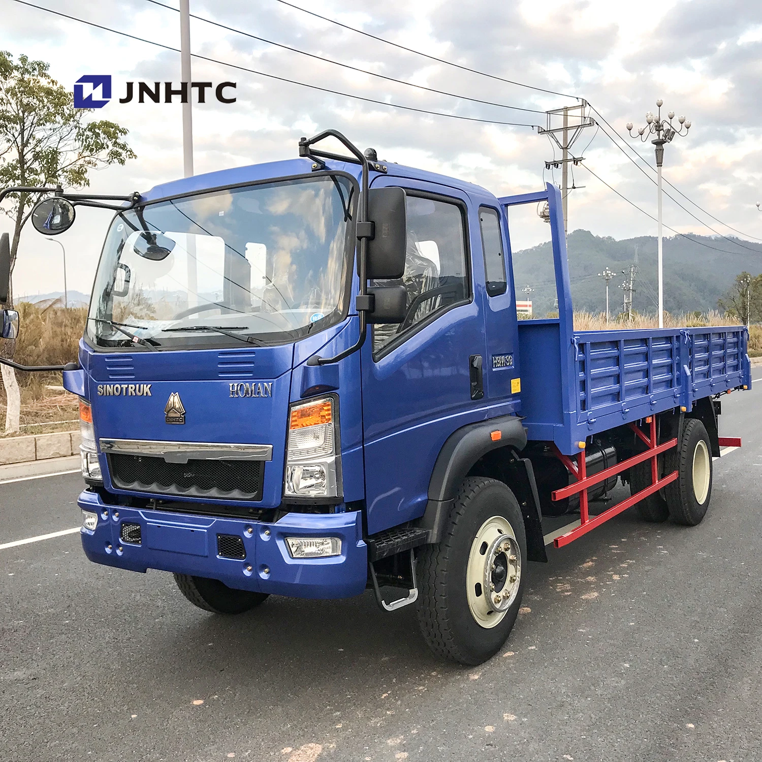 Howo Light Cargo Truck New Sinotruk Howo Light Cargo Truck 4x2 6tires 8-10T Light Lorry Truck