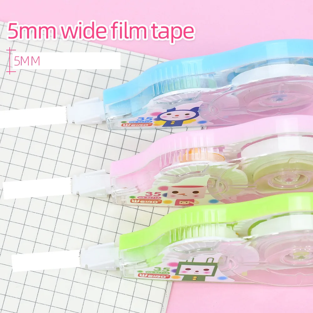 Plastic Correction Tape white out Correct bands Corrector Normal Office & School Supplies free shipping 8671A In Stock Express