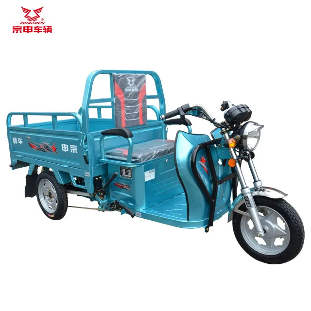 
Cheap electric tricycle tuk tuk with big cargo box 