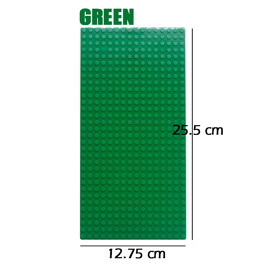 16x32 точки маленькие пластиковые пластины для основания строительные блоки Классические базовые детей 16*32