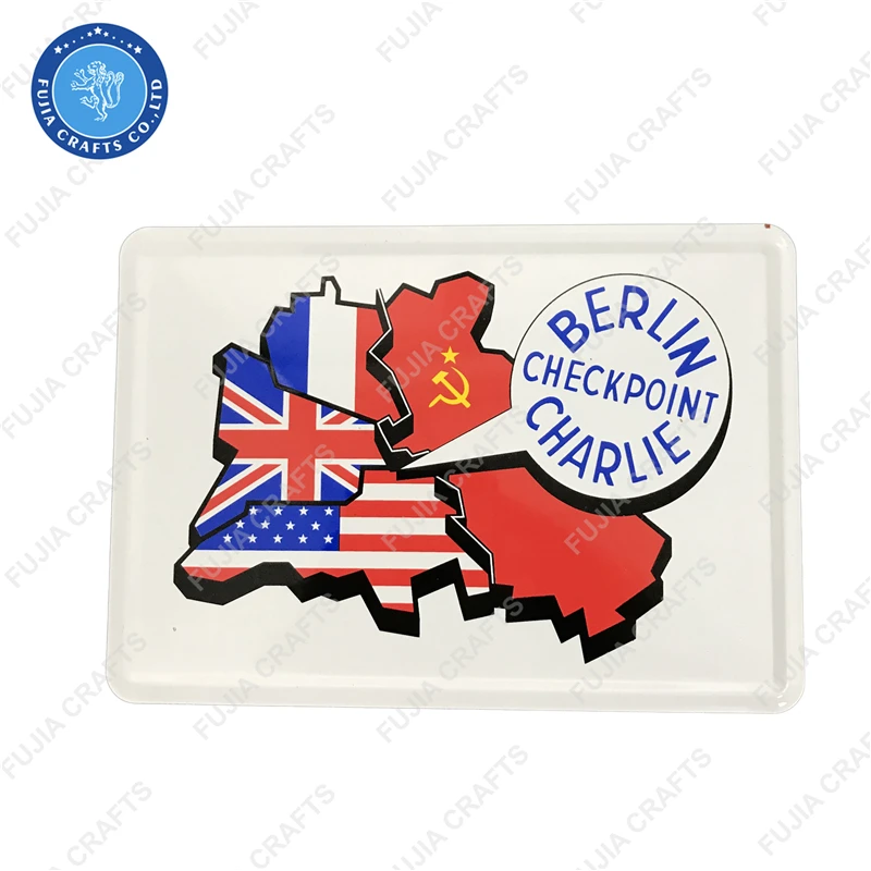 Metal Postal Card Customer Design , Promotional gift  Metal Souvenir Card