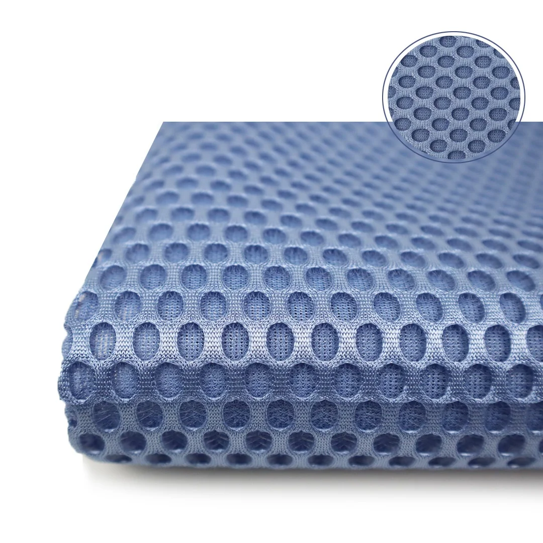 100% polyester sandwich mesh 4d breathable mesh comfortable home textile fabric