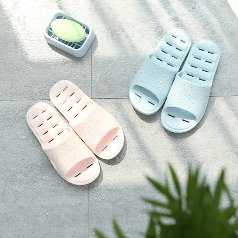 2021 Women slippers  indoor slides   EVA sandals pure color  house slides cheap ladies slippers  fashion heel slippers