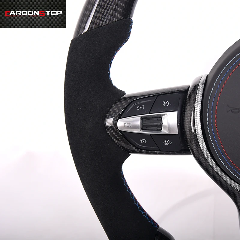 Fit For BMW F30 F31 F32 F10 F20 F22 F15 F16 X1 X3 X4 X5 X6 Carbon Fiber Steering Wheel