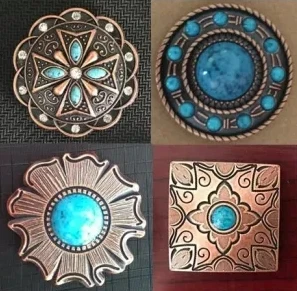 New Conchos New Buckles New Belt buckle