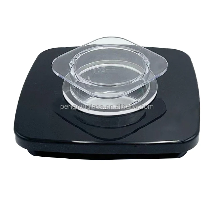 Factory blender parts blender glass jugs vasos vidrio original oster 1.25L square glass jar Blender base Blade with lid