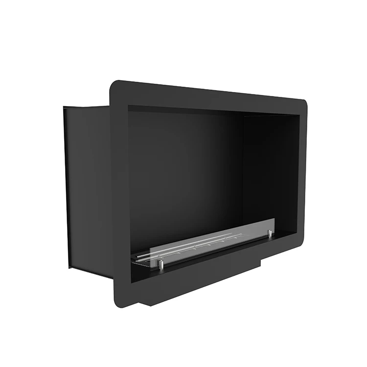 Wholesale 120*65*38CM Modern Frame Plug In Home Ventless Ethanol Stainless Steel Fireplace