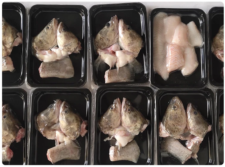 Vacuum Skin Tray PP Tray Beef Fresh Meat Frozen Chicken Blister Plastic Food Packaging Tray