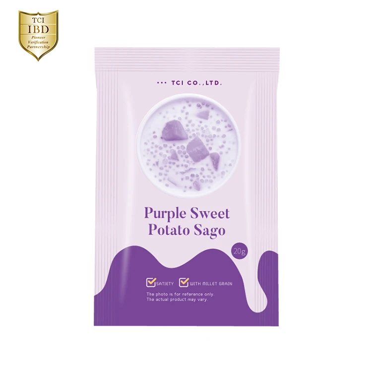 TCI OEM/ODM фиолетовый сладкий картофель и овсяный вкус твердые напитки регулируют пищевую флору здоровый