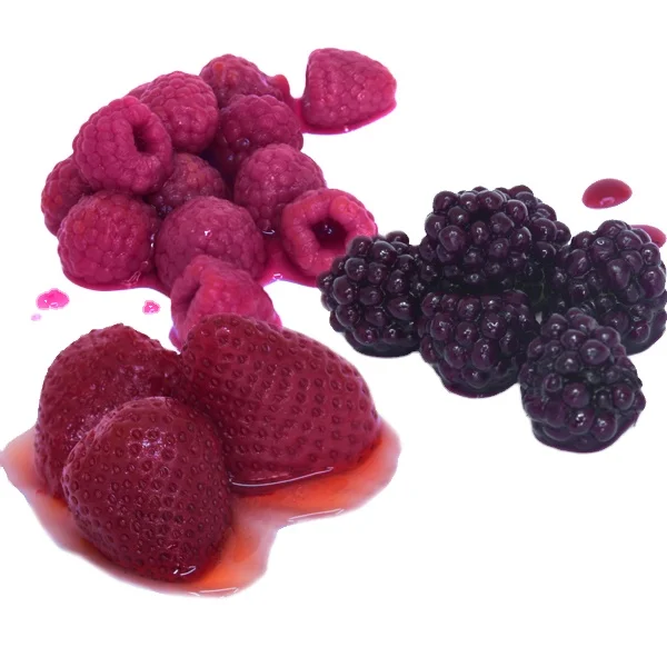 Высококачественные натуральные ароматизаторы всего 11% подсластителей дикие черные ягоды консервированные в легком сиропе для выпечки или непосредственного