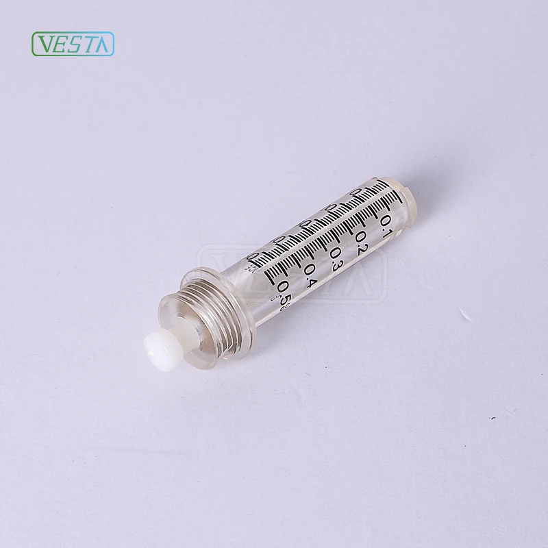 Disposable 0.3 ml Needle Adapter Ampoule For high pressure Needleless injection pen Atomizer Ampoule Head