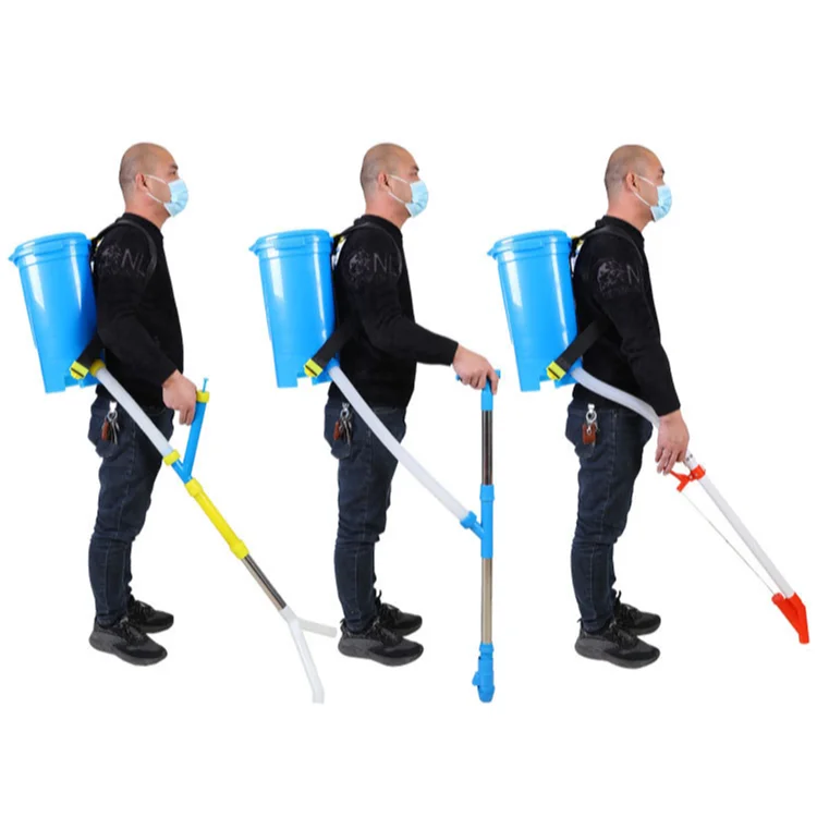 Multifunctional Hand Granular Spreader Farm Agricultural Manual Fertilizer Applicator Backpack