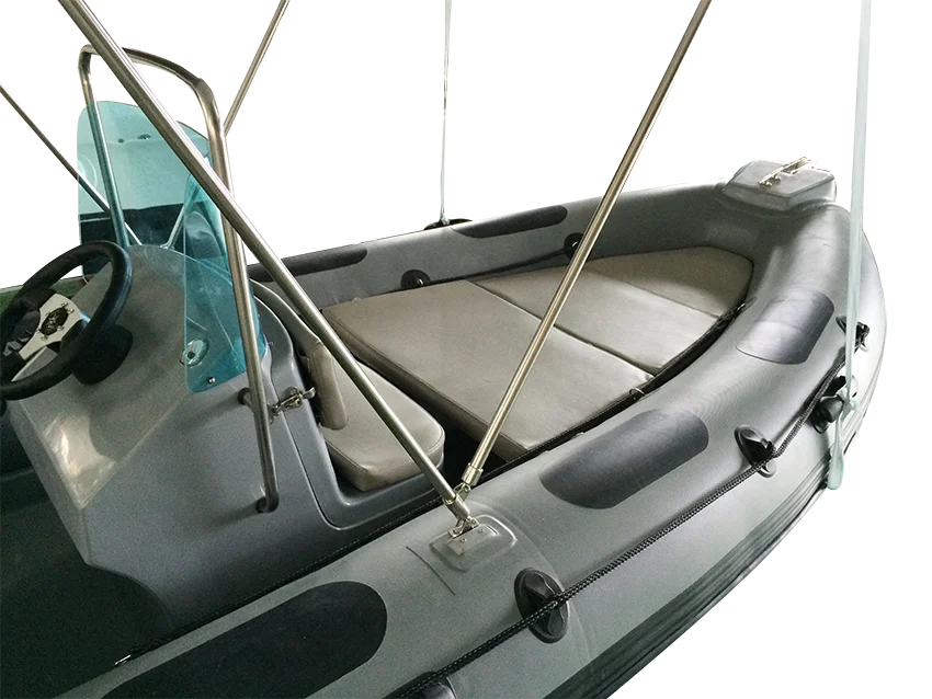 Manufacturer wholesale cheap rib boats fiberglass hypalon 2-8