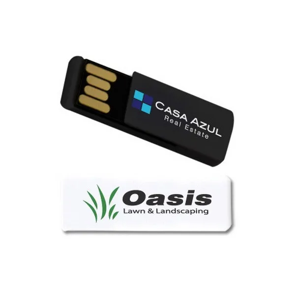 Promotional Plastic paper clip shaped USB Flash Drive With Your custom Logo