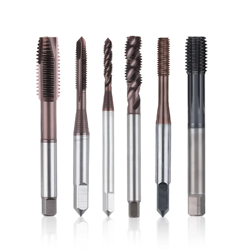 Special for stainless steel  machine forming taps wear resistant coating spiral taps M2-M16 Spiral pointed taps