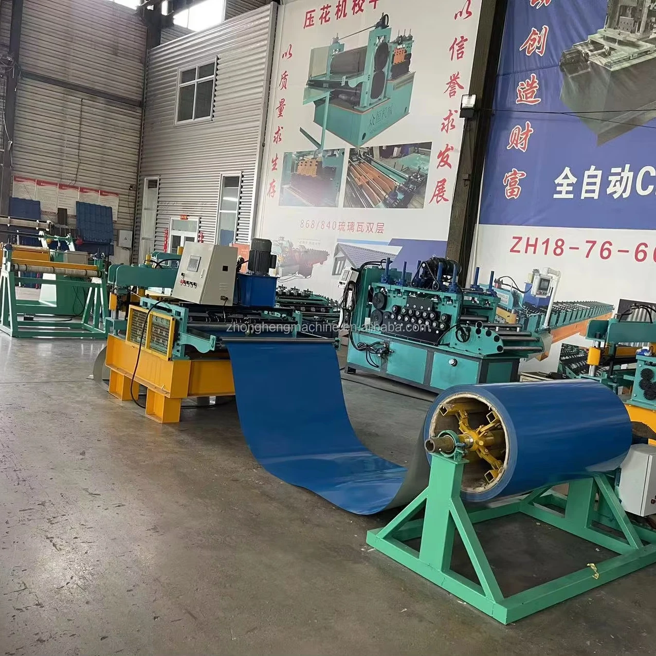 Manufacturer Sale GI PPGI Simple Slitting Line Coil To Length Machine