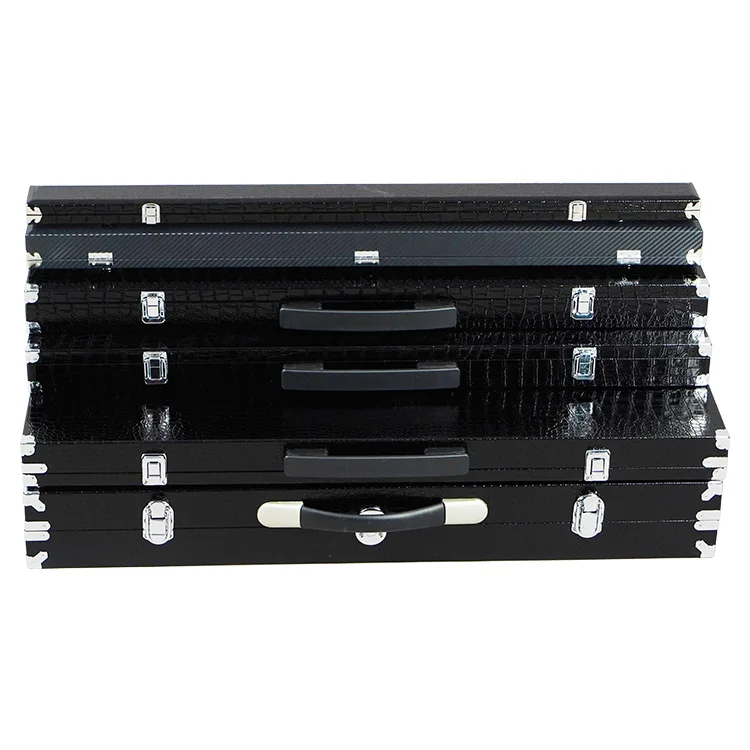 Musical Instruments put 4 bows hard leather seam Cello Viola violin Bow case