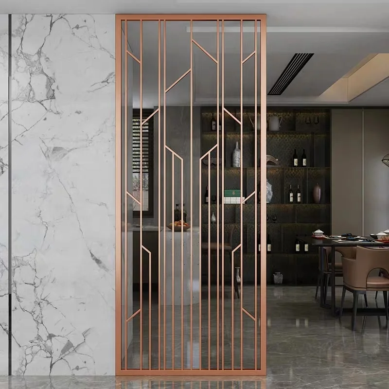 Decorative perforated screen laser cut metal mesh interior outdoor decor metal privacy screen panels metal screen