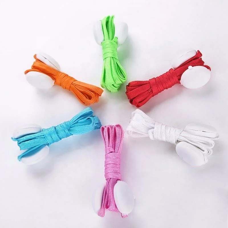 Best Sellers Multicolor Flashing Shoelaces Custom Rope Nylon Led Light UP Fashion Shoelaces
