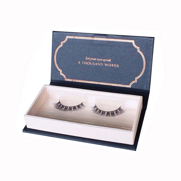 Wholesale Manufacturing Custom High-Grade Cosmetics Magnetic Gift Box Eye Lashes Box Packaging