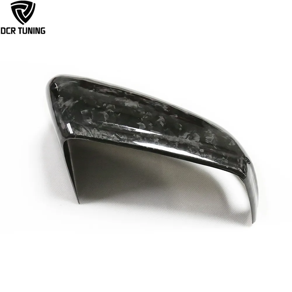 Forged Carbon Mirror Covers For Mercedes-Benz W204/W212/W218 /W207/X204/W176 Dry Carbon Fiber Wing Mirror Casing Add on type