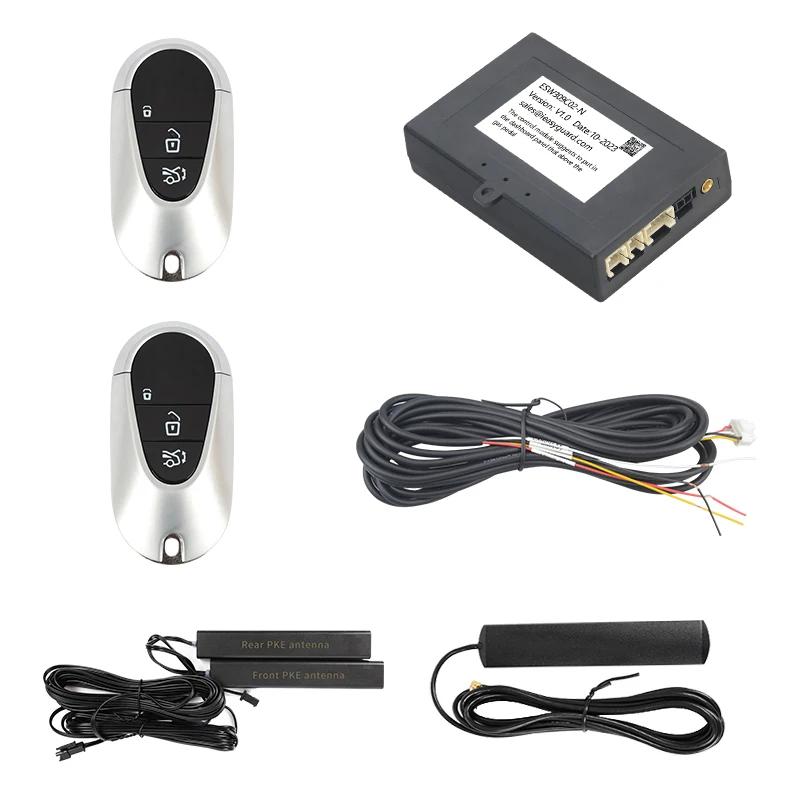 Умный ключ EASYGUARD PKE комплект подходит для Benz с заводской кнопкой OEM push start без комфортного доступа Пассивный вход ключа