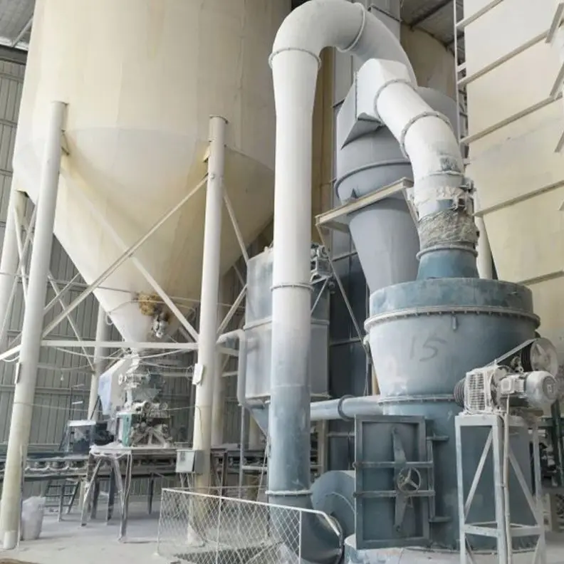 
Gypsum grinding pulverizer machine gypsum plaster powder manufacturing plant 