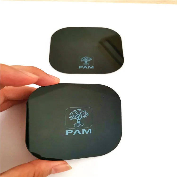 Manufacture Customize Laser cut Plastic IR infrared filter with laser engraving logo